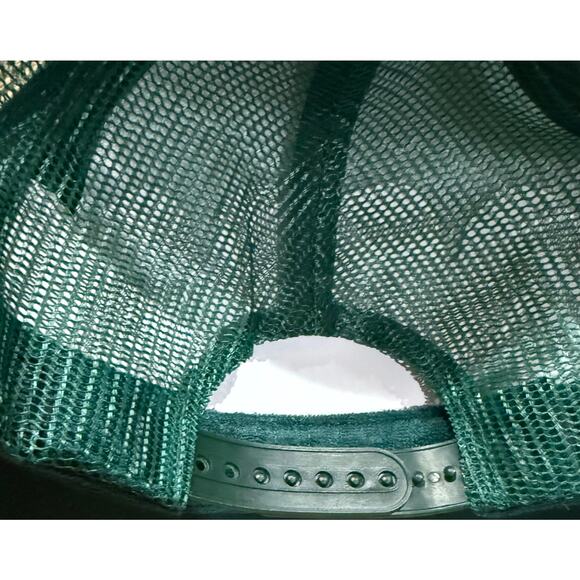 Offline Trucker Hat Teal Adjustable Baseball Cap Polyester Mesh All Seasons - Picture 4 of 4